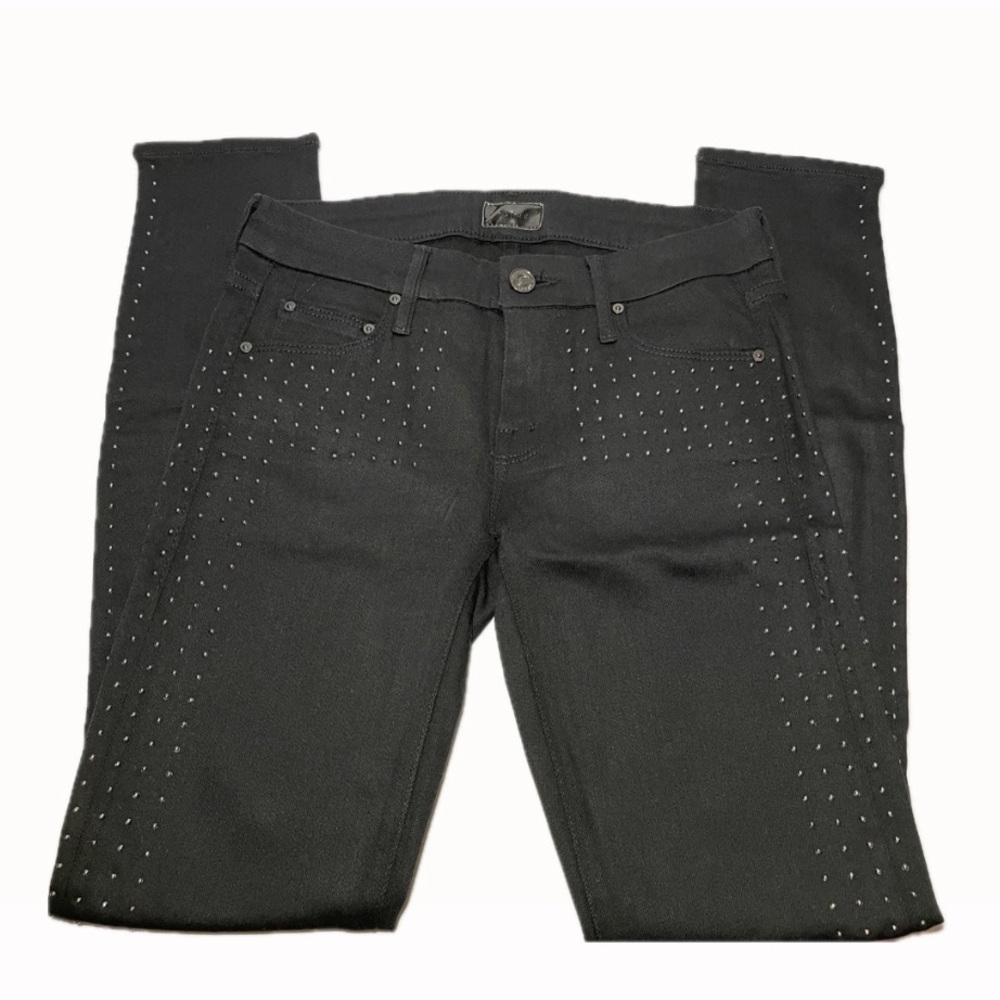 MOTHER Low-Rise Skinny Leg Jeans